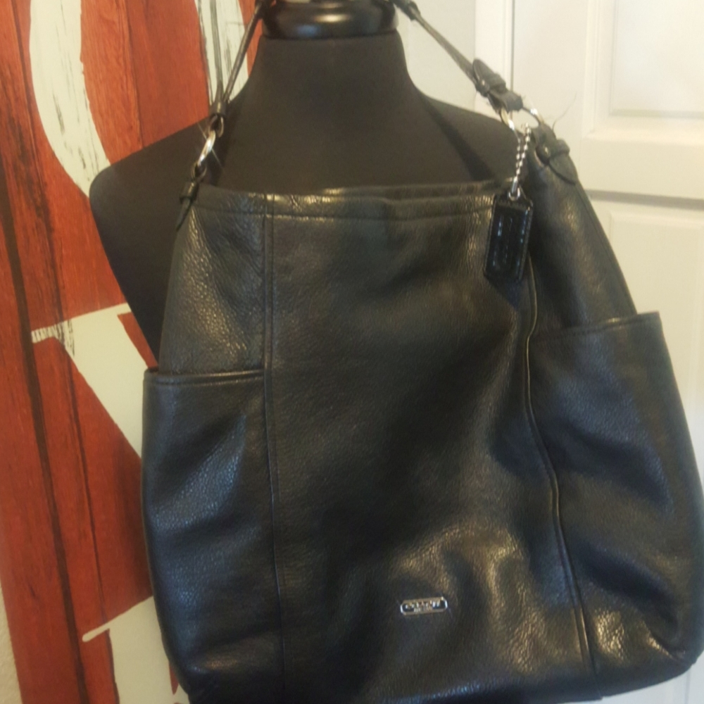 Black coach bag